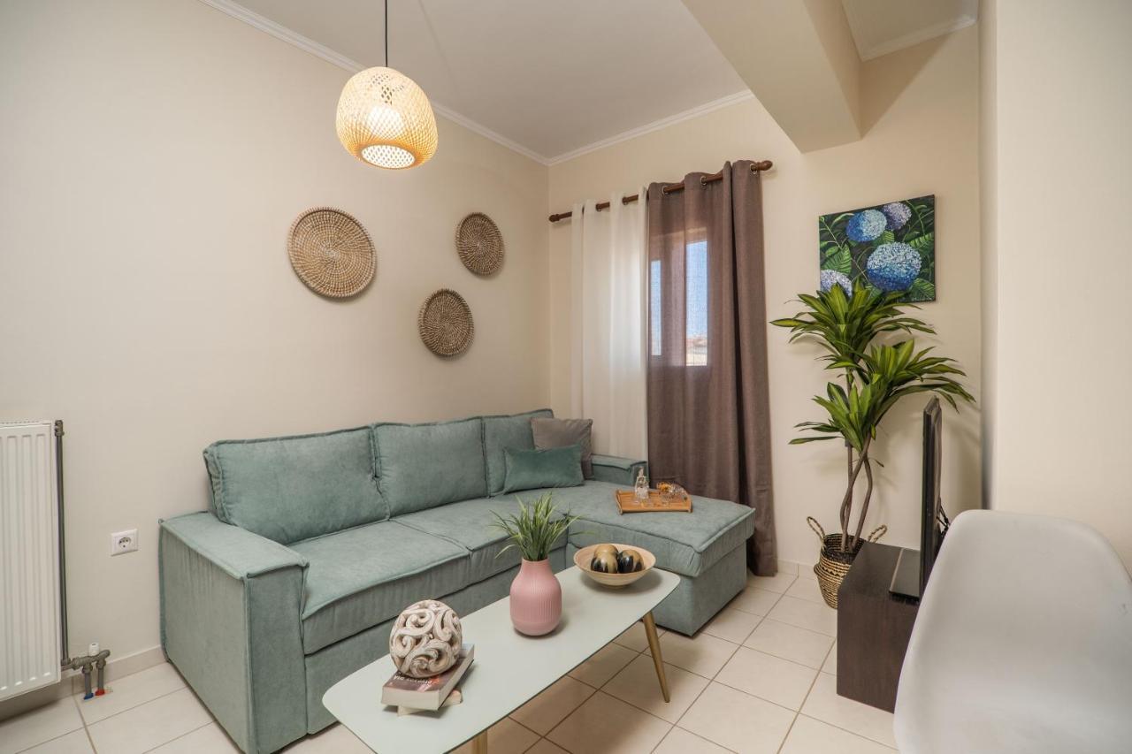Ammoutsiani Cozy Apartment Close To The Beach Chania  Bagian luar foto